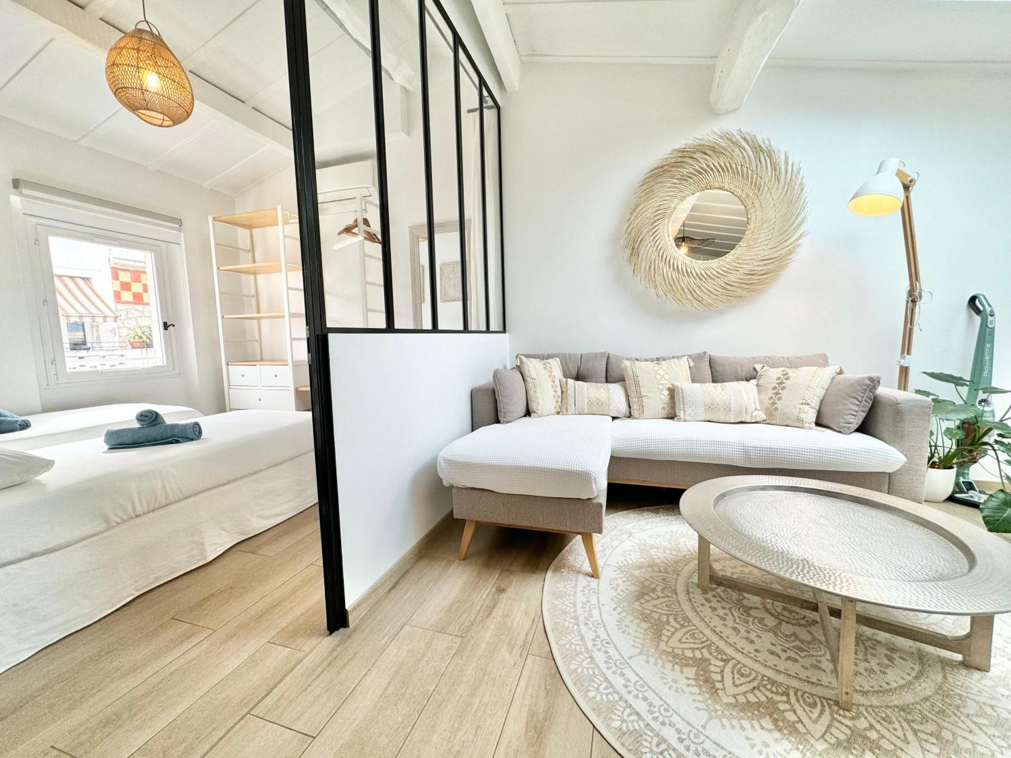 Apartamento Cosy 3 Pieces Vieil Antibes Proche Port Vauban Exterior foto